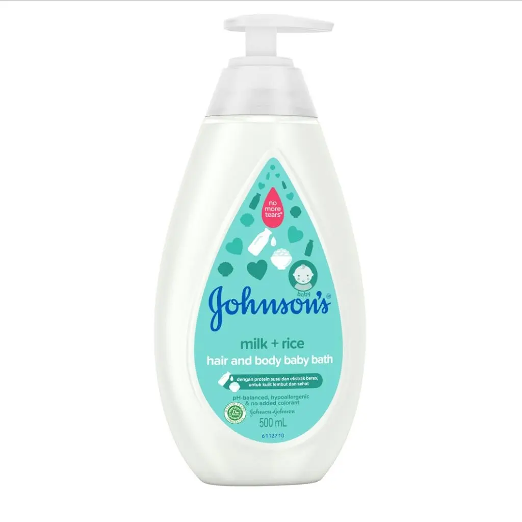 Оптовая продажа уход за ребенком душевые ванны Johnsons бутылка 100 мл жидкое увлажняющее молоко рис индонезийские продукты. Лидер
