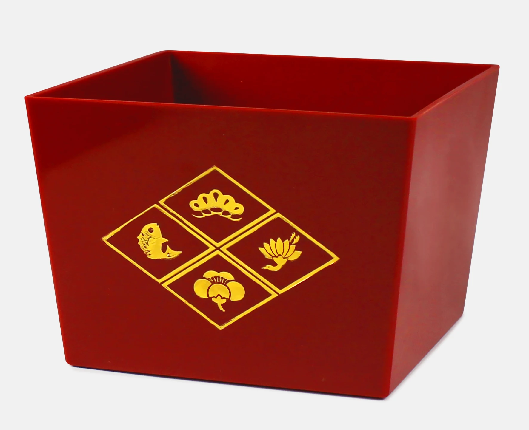 Malaysia Manufacturer Factory Direct Sell Plastic Flower Pots Plastic Flower Pot Plastic Bowl Home Decoration & Square Vase