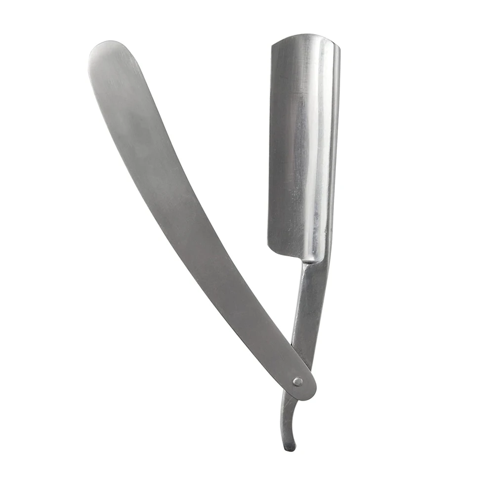 Stainless Steel Straight Edge Cut Throat Razors Barber Barber Straight Shaving Razor Personal Care Barber Supplies