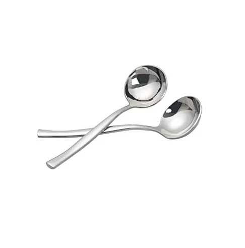 Stainless steel soup spoon Cookware Factory Wholesale Stainless steel Soup Spoon customized size and sale