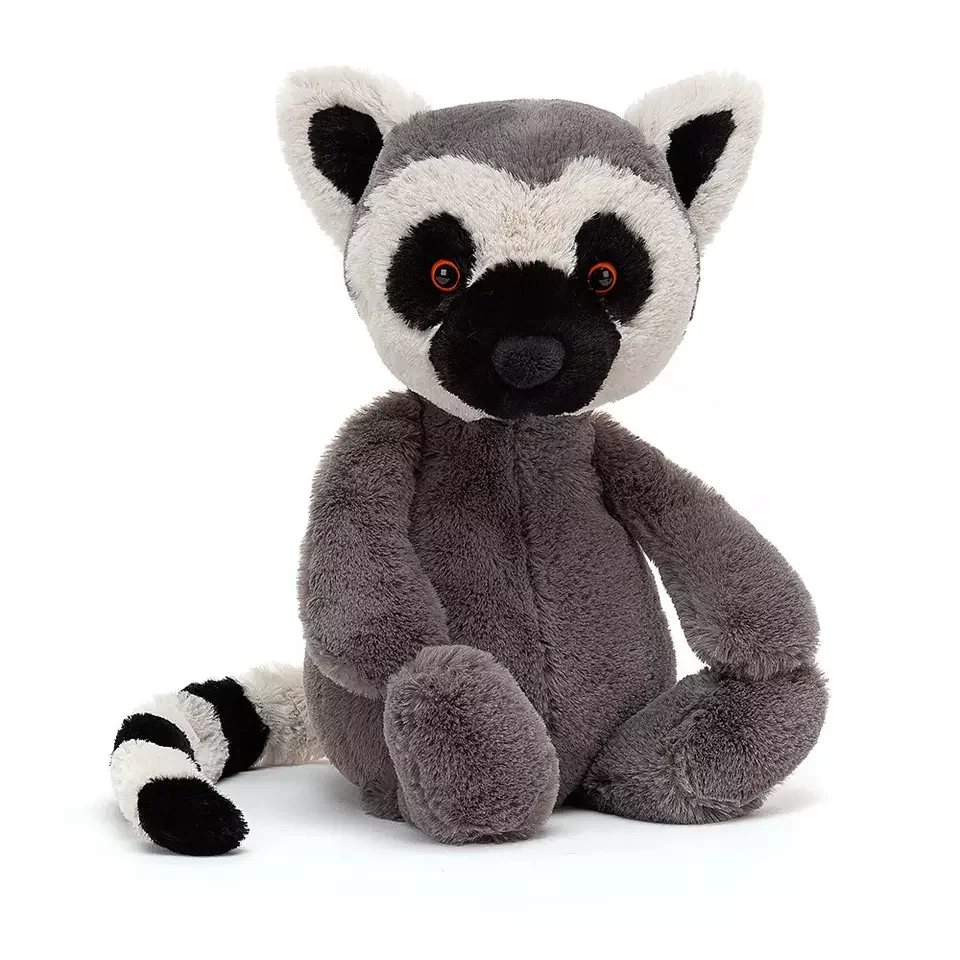 Hand-Crafted Cosy Animal Plush Lemur Toy Soft Non-Toxic & Anti-Allergic Polyester Fabric Child Gift with Low MOQ