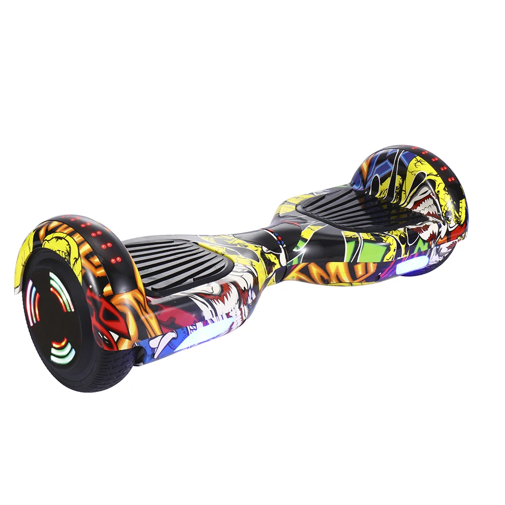 MICROGO Hoverboard, with Music Speaker and Colorful Lights Self Balancing Scooter Smart Hoverboard for Kids Ages 6-12