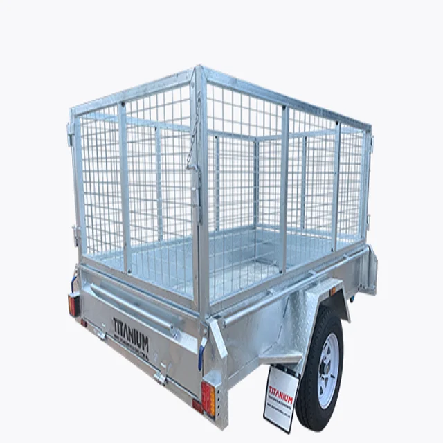 Premium Quality with low price 12x6 3500KG Tandem axle trailer for sale