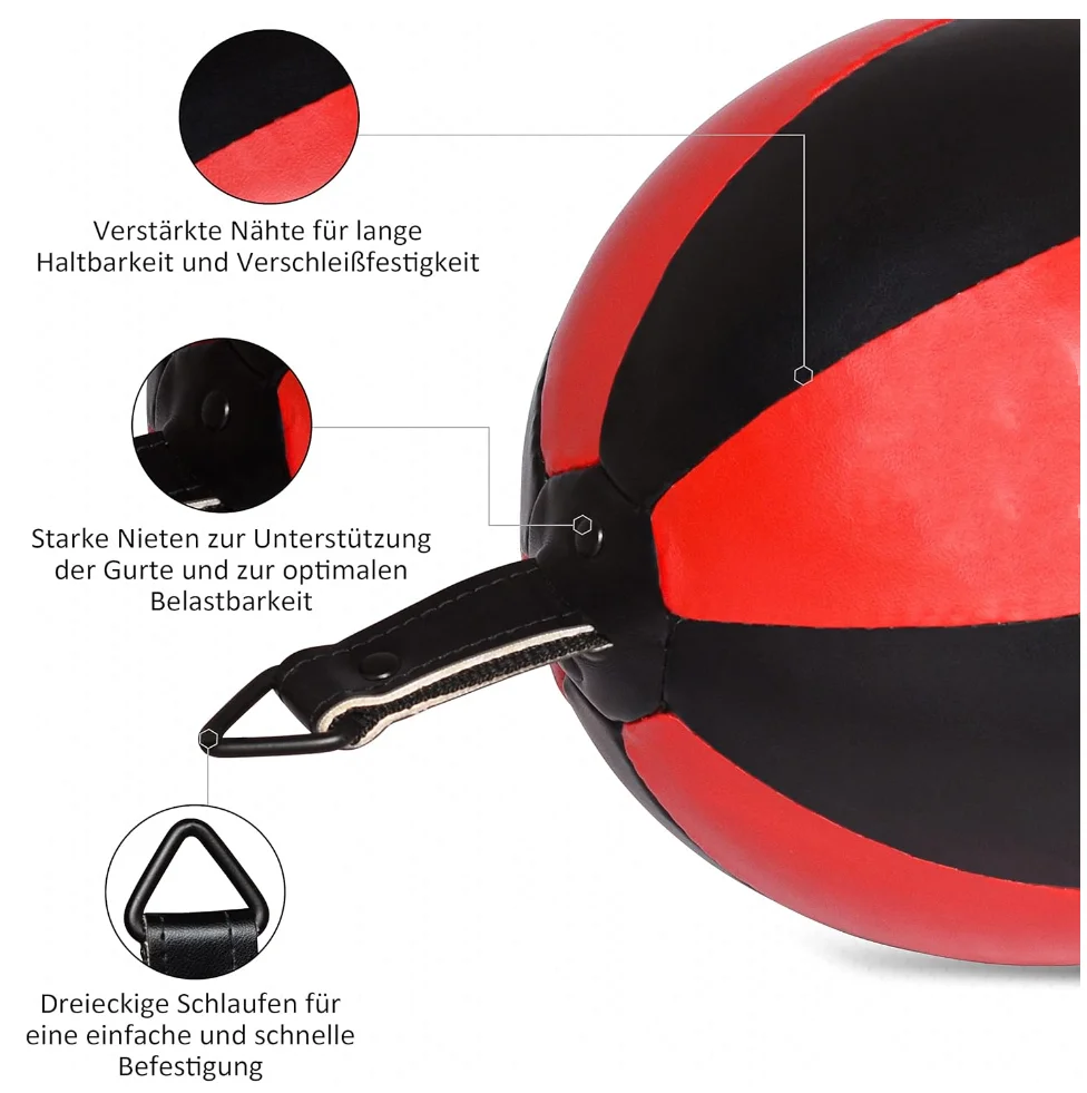 JIKE sports Hanging Boxing Ball Slip Ball Boxing Speed Bag Muay Thai Training Speed Bag