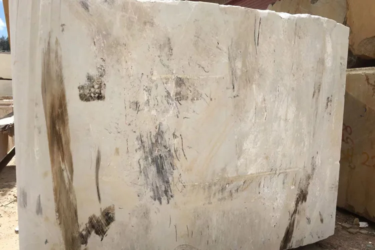 White marble slab Jiamu white marble block family marble tile flooring good price