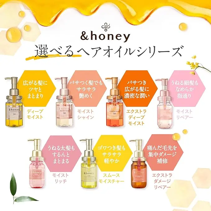 &honey Color Control Repair Shampoo 1.0 440mL Hair Care Oil &honey Color Control Shampoo Wholesale Japan Bulk Price Japan
