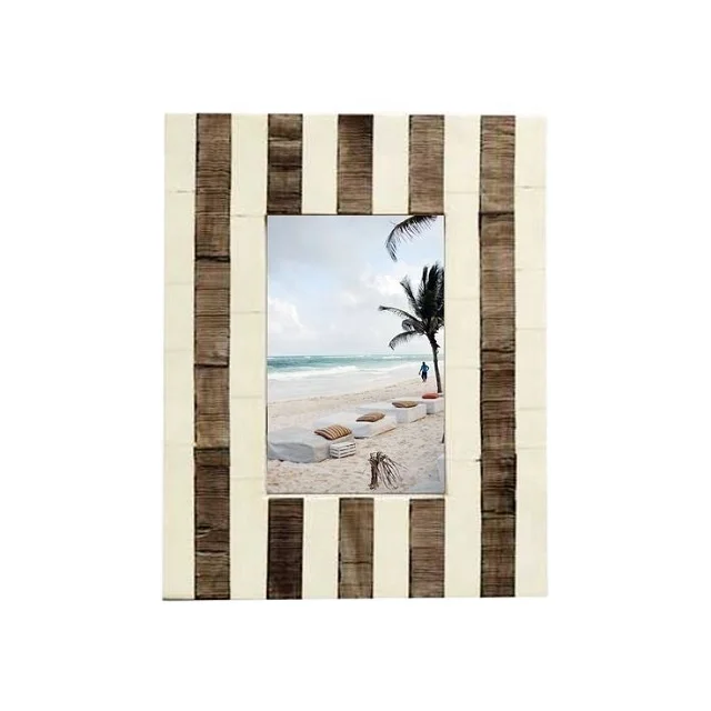 luxury home decoration photo frame cheap wholesale custom size horn born picture frames