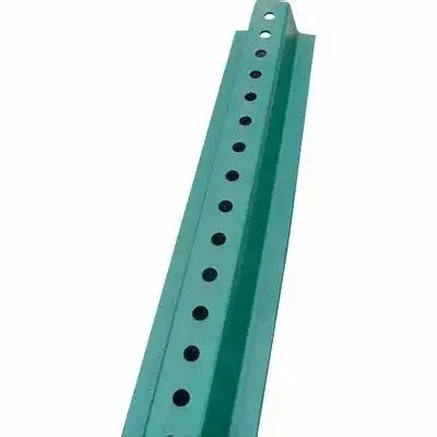 Garden House Balcony Fence U Channel Sign Post Fence WPC Plastic Waterproof Pvc Key Frame Surface Packing Feature Material
