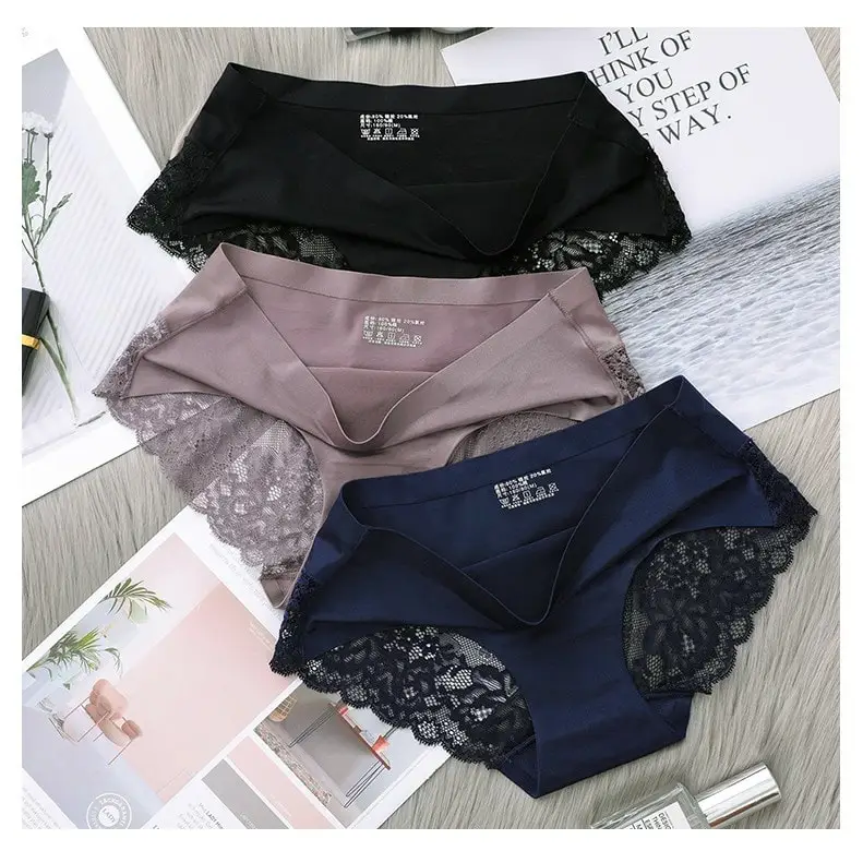 Factory Supply Comfortable Cotton Women Panties 5 Breathable Thong for Adults Use