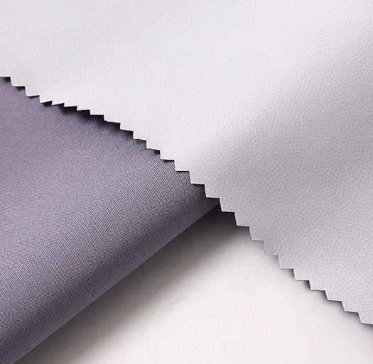 Factory Direct High Quality High Stretch Pongee Fabric with White Membrane for Clothing Jacket