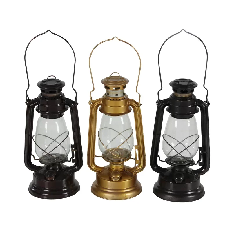Best in category Indian supplies wholesale low MOQ and price many colors and shapes Vintage Tea Light Iron Lantern for garden