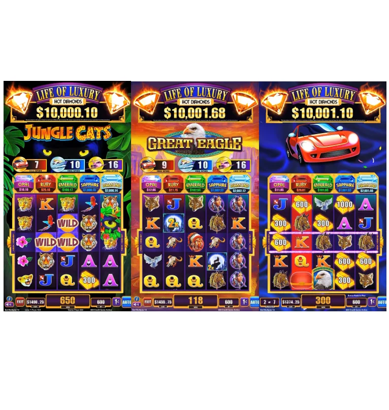 Life of Luxury - Hot Diamonds Vertical game machine game games arcade