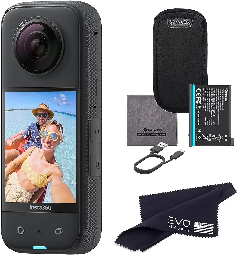 Хит продаж Экшн-камера Instas-360 X3 5 7 K видео 10 м водонепроницаемая Стабилизация состояния Instas 360 одна х3 Спортивная камера