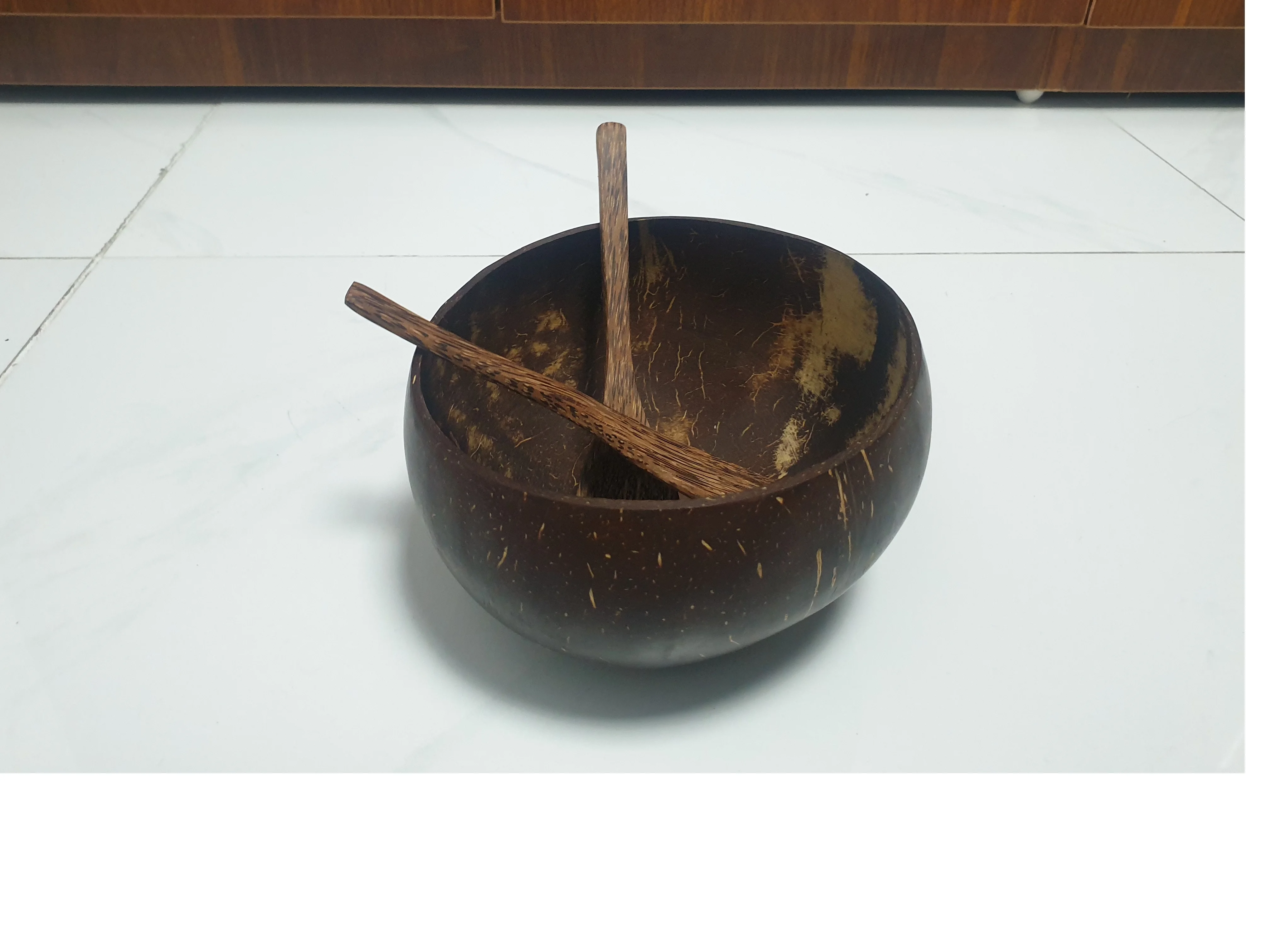Coconut candle bowls traditional factory in Vietnam durable   wooden bowls