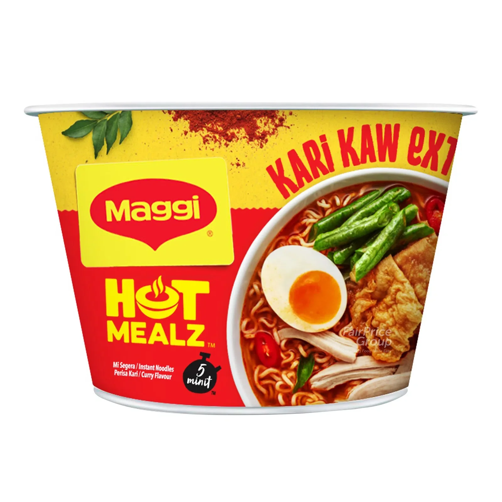 Maggi Bowl Convenient Factory Price Delicious Instant Noodle Tastes Curry Tomyam Laksa Chicken Flavor Malaysian Favorite
