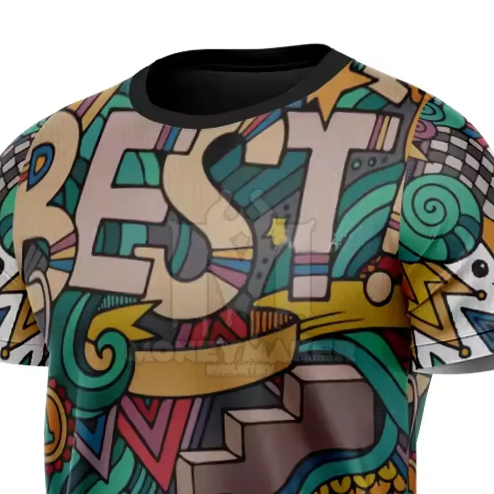 Custom Made Graphic T-Shirt With Customized Logo Private Label Graphic T-Shirt For Online Sale