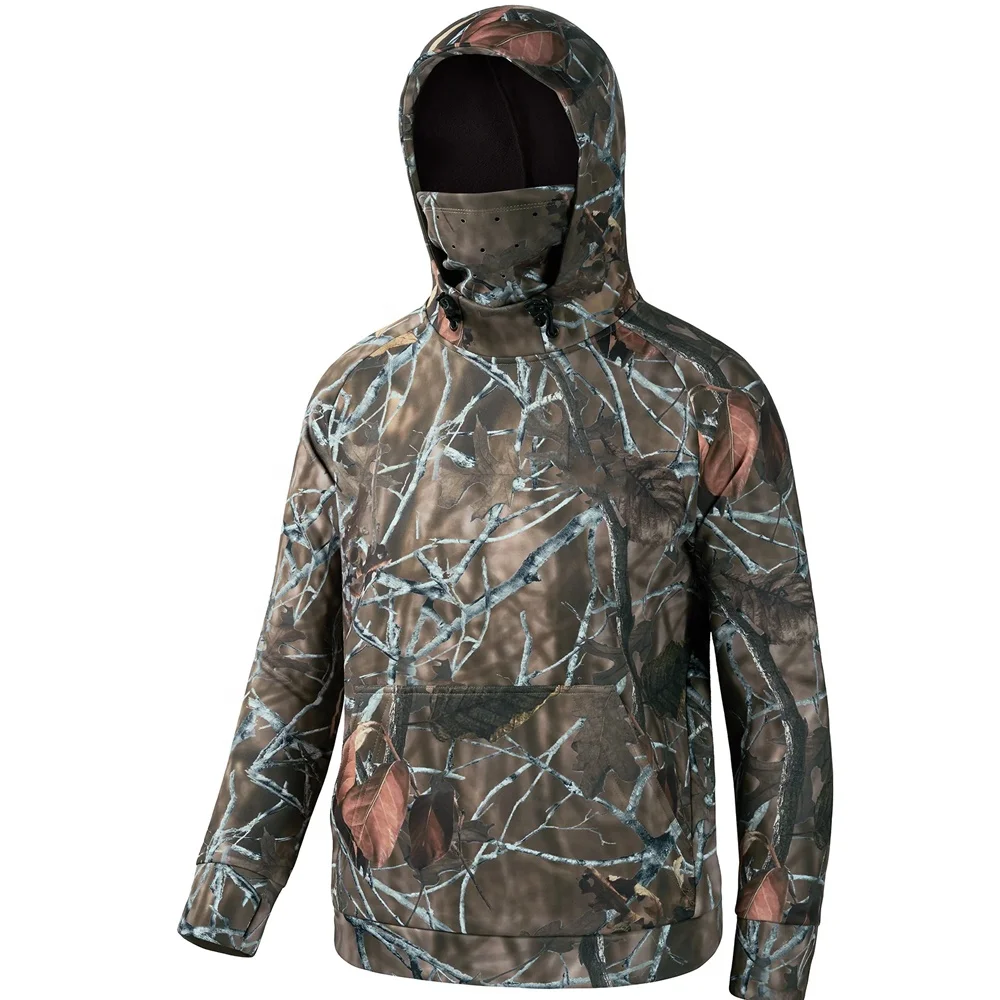 Custom LOGO High Quality Hunting camo hoodie UPF 50 Long Sleeve Fishing Hoodie UV Protection Quick Dry Fishing  hoodie
