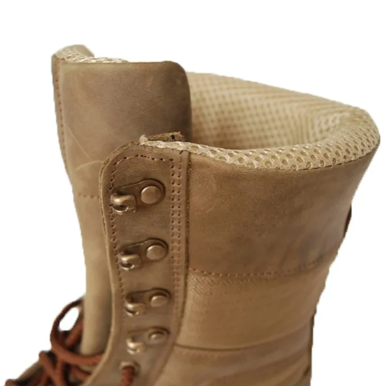 Sturdy armor Botas Bottes Black Boots Tactical Waterproof Shoes Leather Outdoor Hiking Shoes