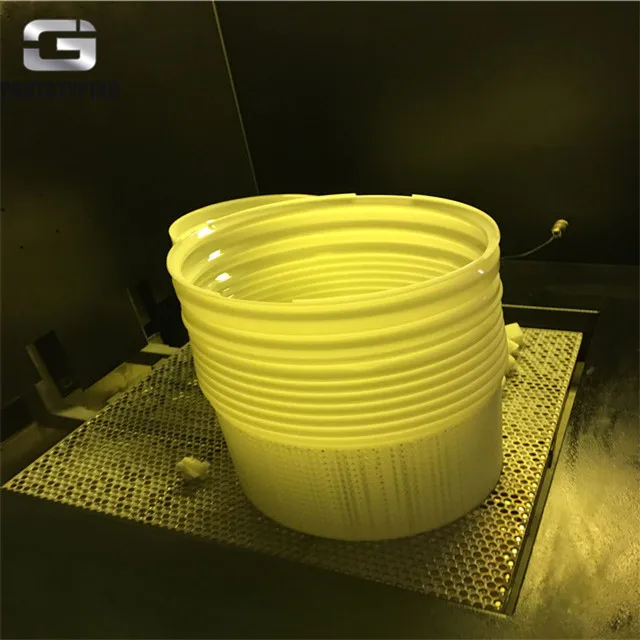 1:10 scale bottle prototype sla 3d printing service from gaojie