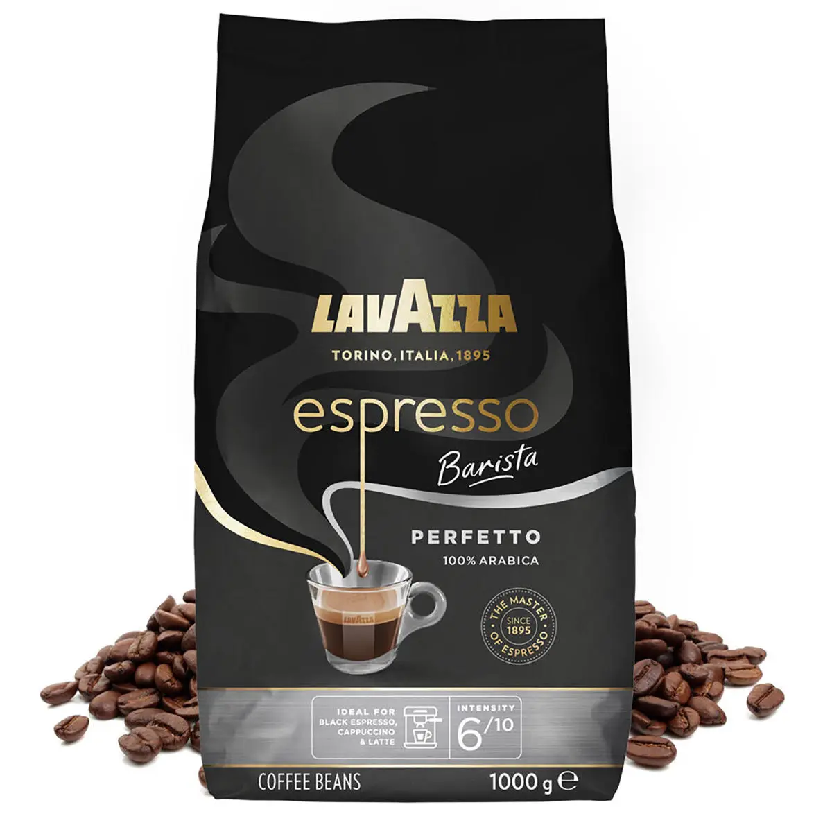 1/4 Lavazza Espresso Italiano Whole Bean Coffee Blend