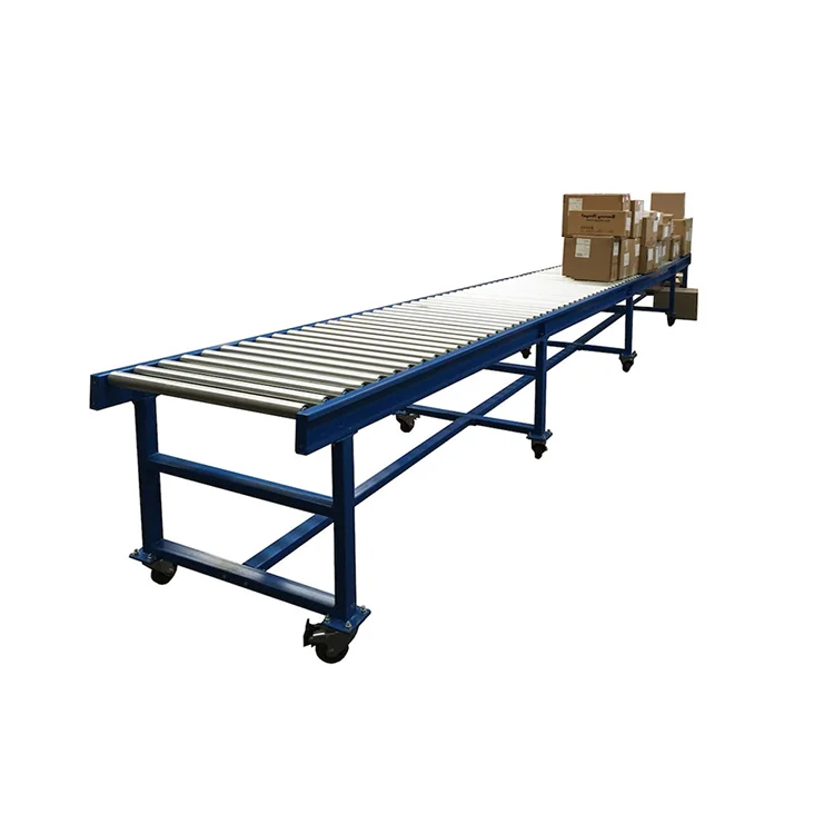 Versatile Carbon Steel Made Gravity Conveyor Roller For Multiple Industry Best Large Capacity Conveyors From India