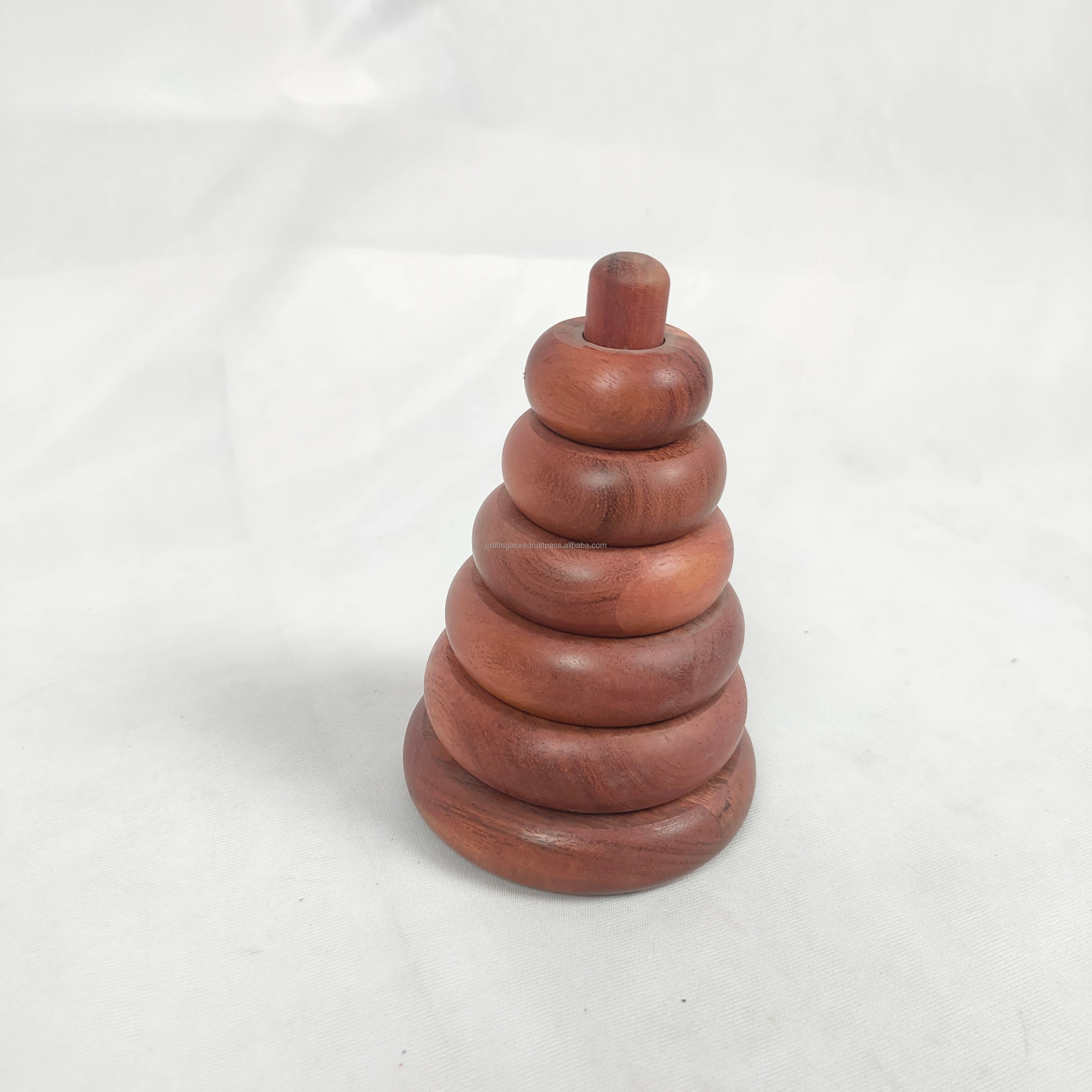 Educational Toy Wooden Toy made from Acacia wood crafts supplies building block sets for learning for sale from India