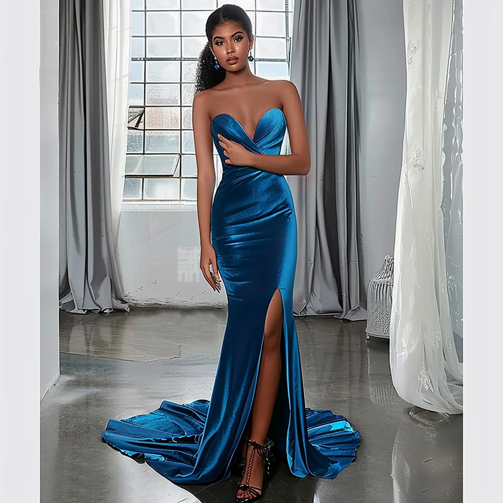 Custom Elegant Woman Dress Luxury Evening Dresses Women