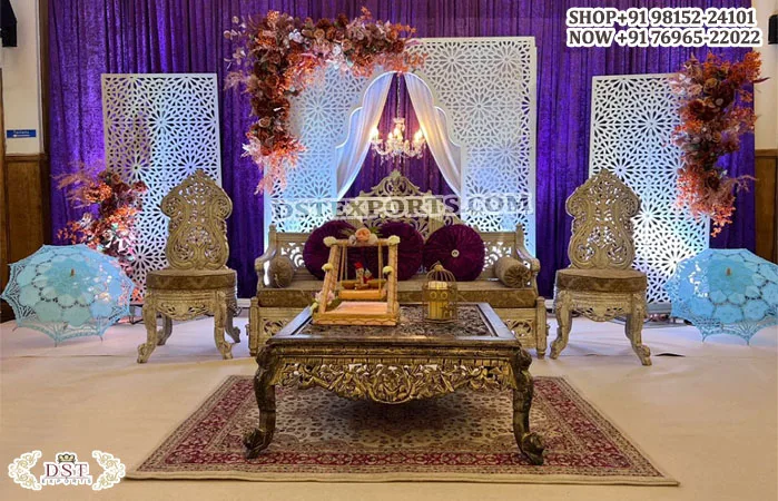 Buy Wedding Decor Ornamental Laser Cut Panel Designer Wedding Laser Cut Metal Panels Stylish Laser Cut Golden Wedding Panel