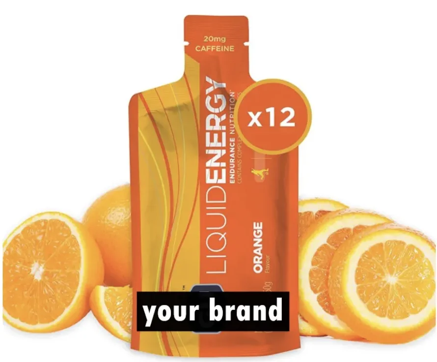 Energy gel for High Intensity Workouts Endurance OEM ODM Private label Sports Nutrition Collagen Drink Custom Flavors