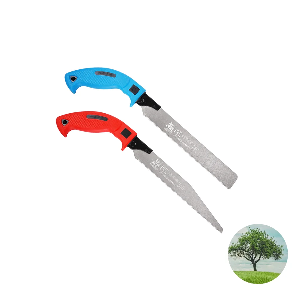 Taiwan PVC Plastic pipe hand saw (240mm/1.5mm) featuring Versatile for Trim installation