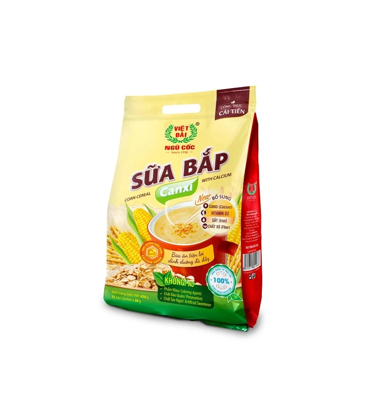 Top Grade Vietdai Instant Corn Cereal Powder with Calcium Healthy Fresh Nutritious Style from Vietnam Vendor Wholesale