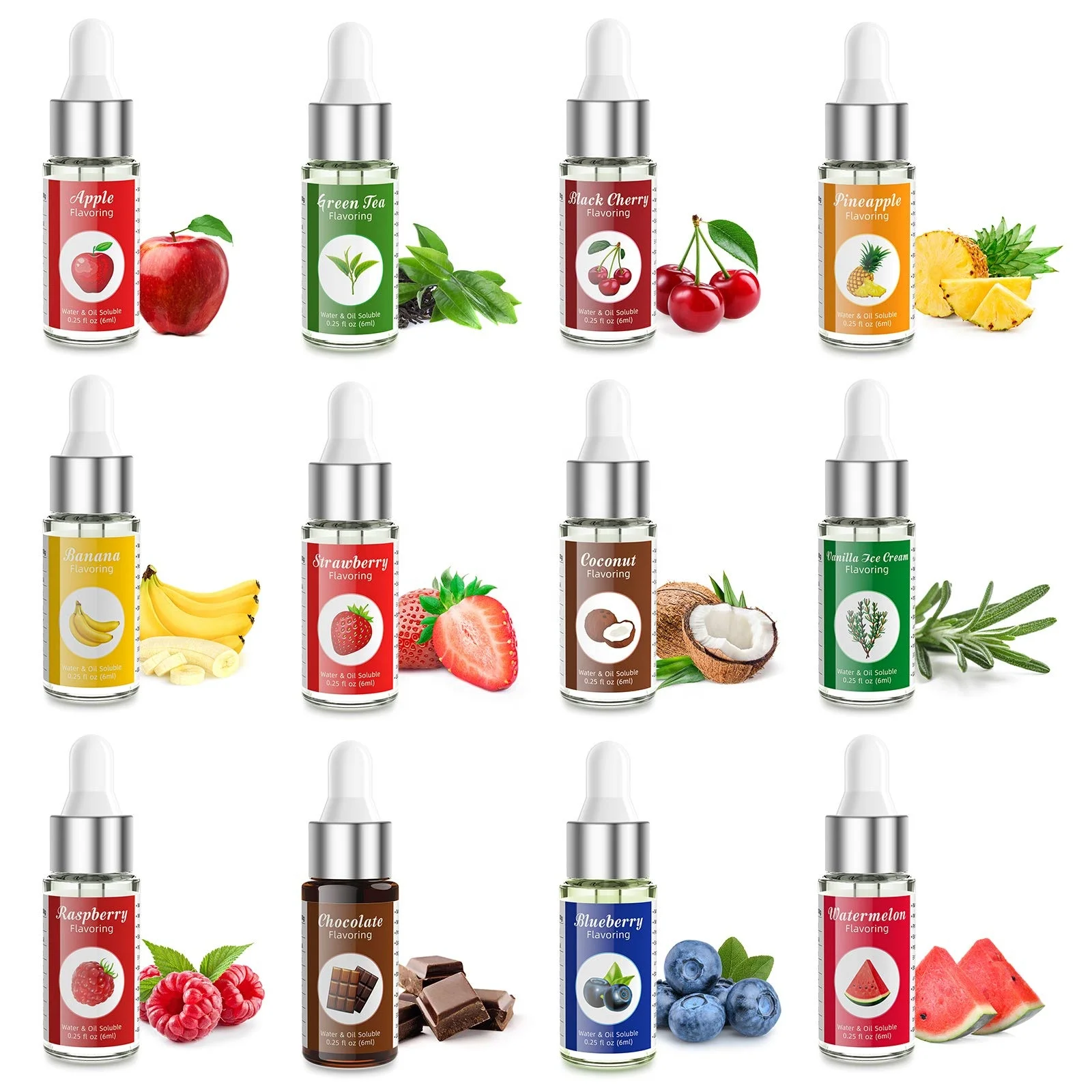 Customized flavor packages Factory OEM Food Flavour Fruit Flavours for Fruit Candy Salted caramel ice cream