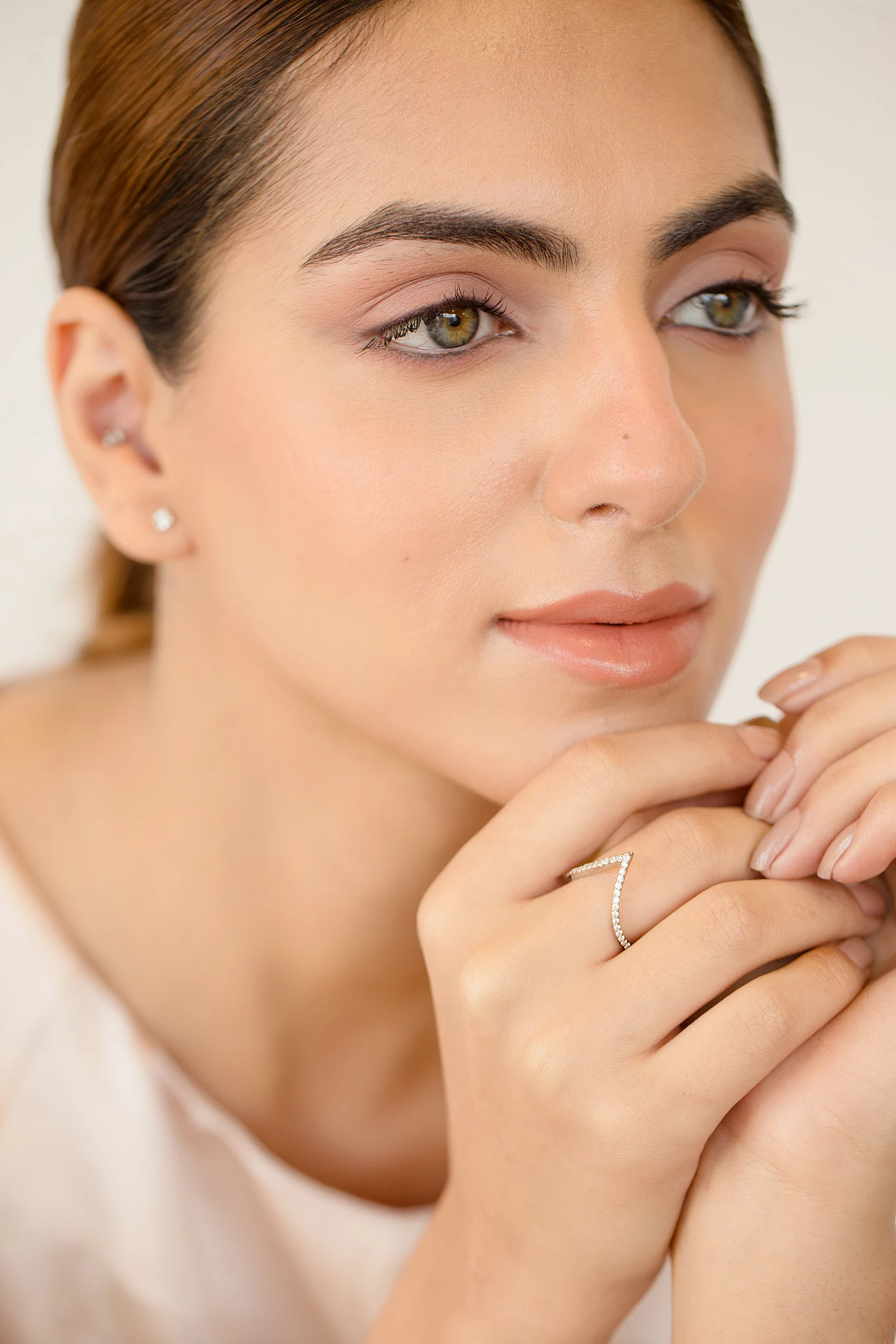 Big Rings Jewelry Women Luxury New Design Solid Gold Fine Jewelry Rings With Real Diamonds Ring For Women Jewelry