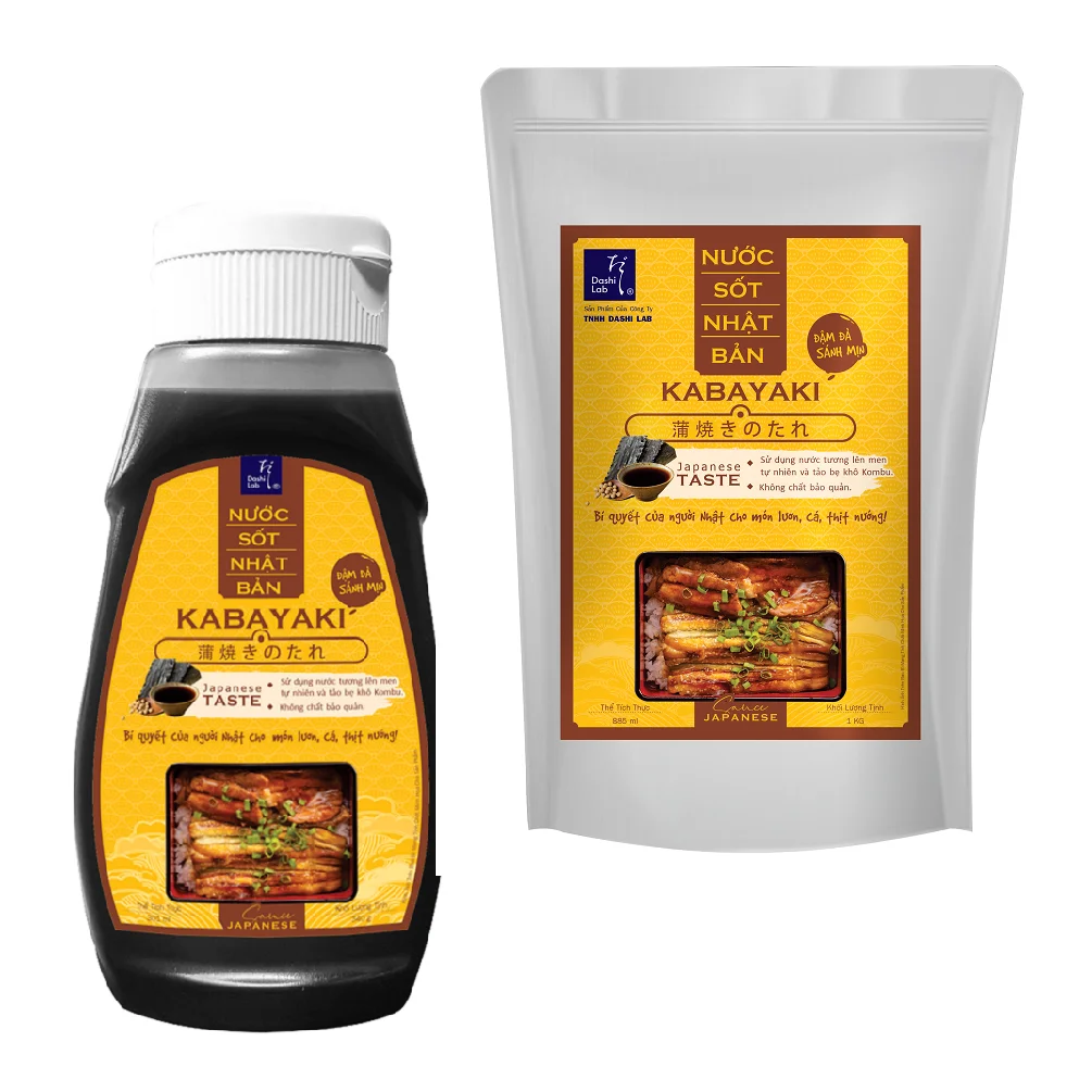 Authentic High Quality Japanese Soy Sauce Kabayaki Sauce (Unagi Eel Sauce) From Vietnam Manufacturer
