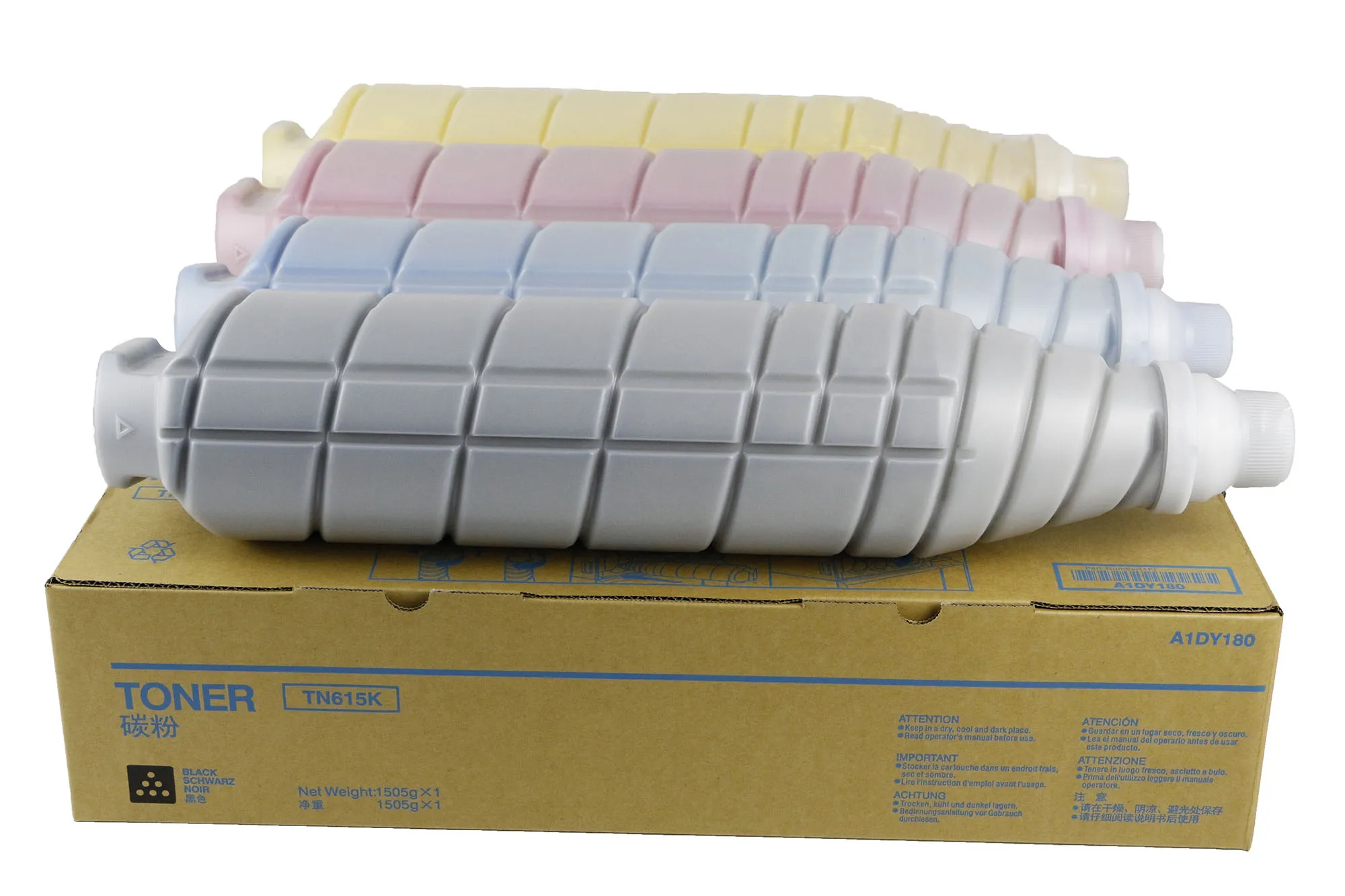 Premium Toner Cartridge TN615 for Konica Minolta Bizhub C654/754 Copier