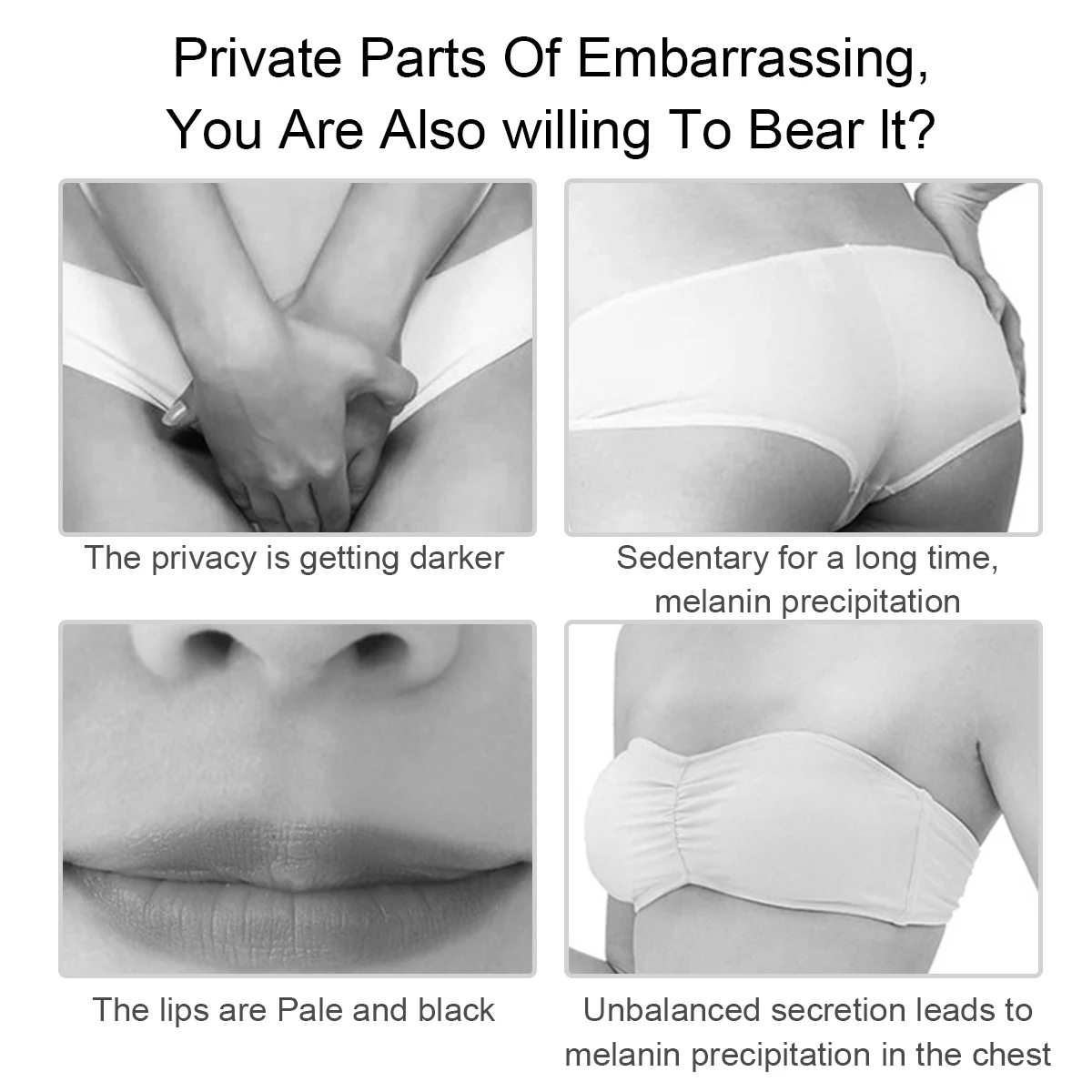 150g Wowen Intimate Part Radiance Cream Antioxidants with Hyaluronic Body Cream For Private Parts Skin Whiten Moisturize Cream