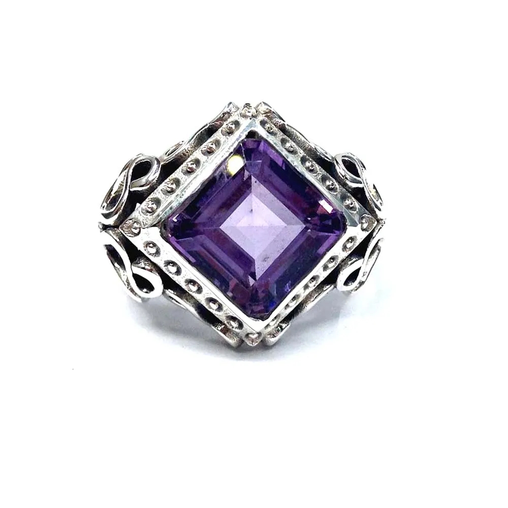 Luxury Fashionable 925 Sterling Silver Mix Gemstone Attractive Charm Classic Women Wear Silver Turkish Ring