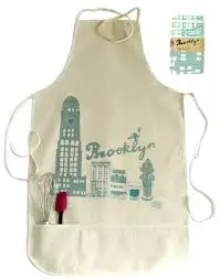 Customized cotton apron logo design print thick cotton quality apron custom made OEM cotton canvas apron