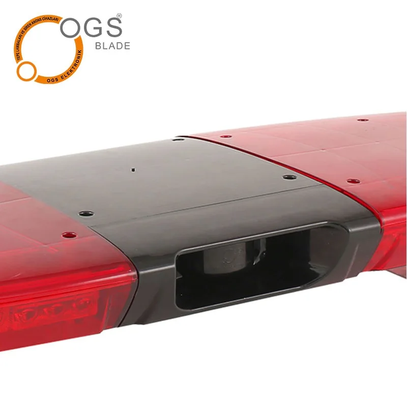 Customised Led Lightbar For Ambulance Fire Truck Emergency Vehicles 9/30 Volt DC Fixed Mounted Light Bar 3 W Leds