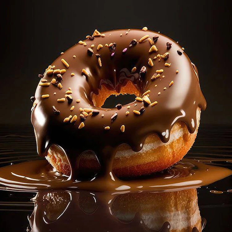 Automatic Cake & Donut Coating Chocolate Making Machine Chocolate Enrobing Equipment for Sale