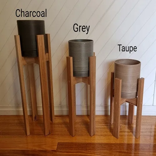 wooden stand Plant Stand flower pot home and living room decor pot suitable for indoor or outdoor gift for plant lover