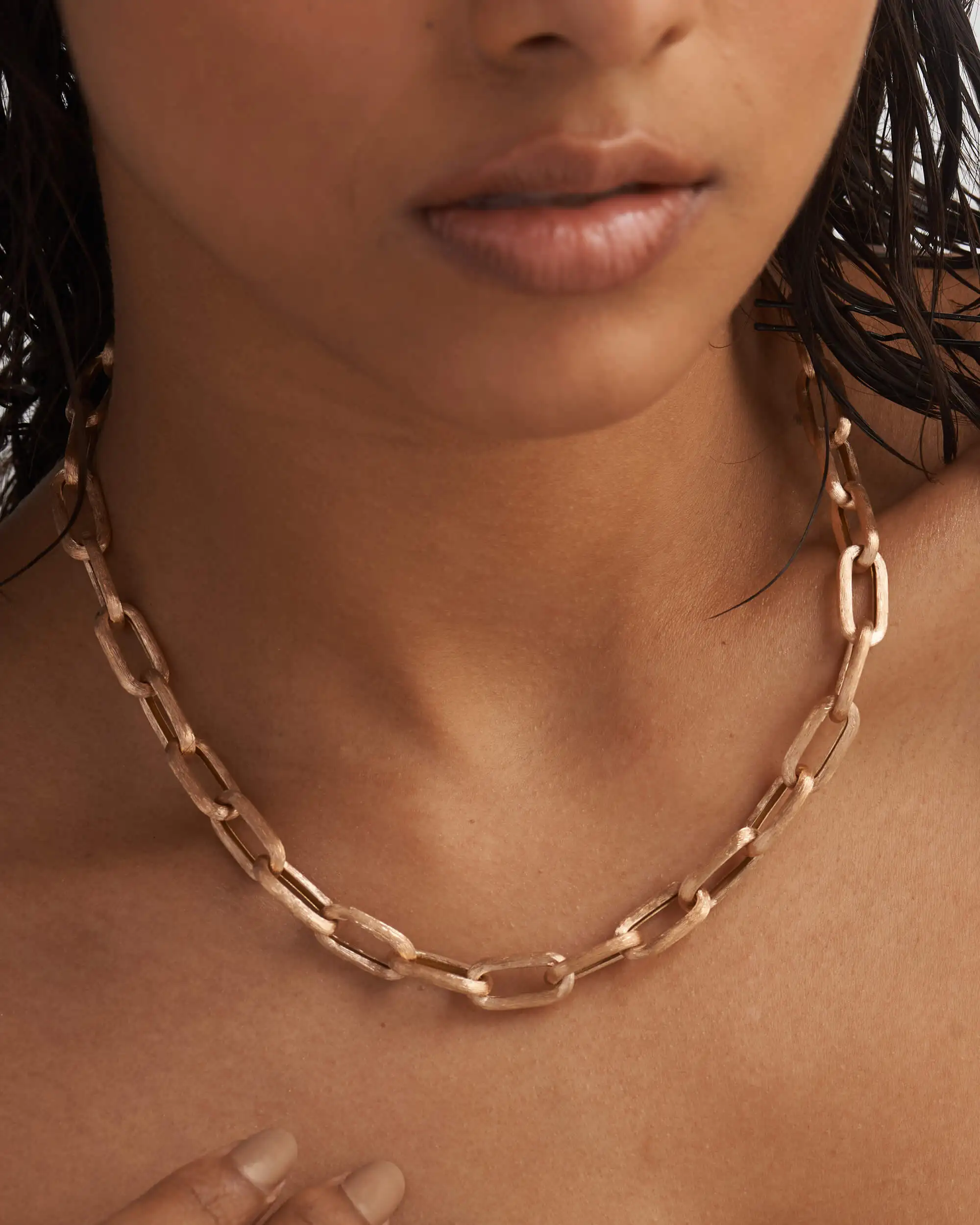 New Collection Bulk Quantity 18k Gold Jewelry Hollow Cuban Link Chain Real Gold Chain 18k With Certificate Saudi Gold Jewelry