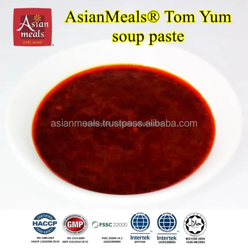 Malaysia Class 1 Premium Authentic AsianMeals Tom Yum Soup Paste Enjoy with Seafood Noodles and Rice