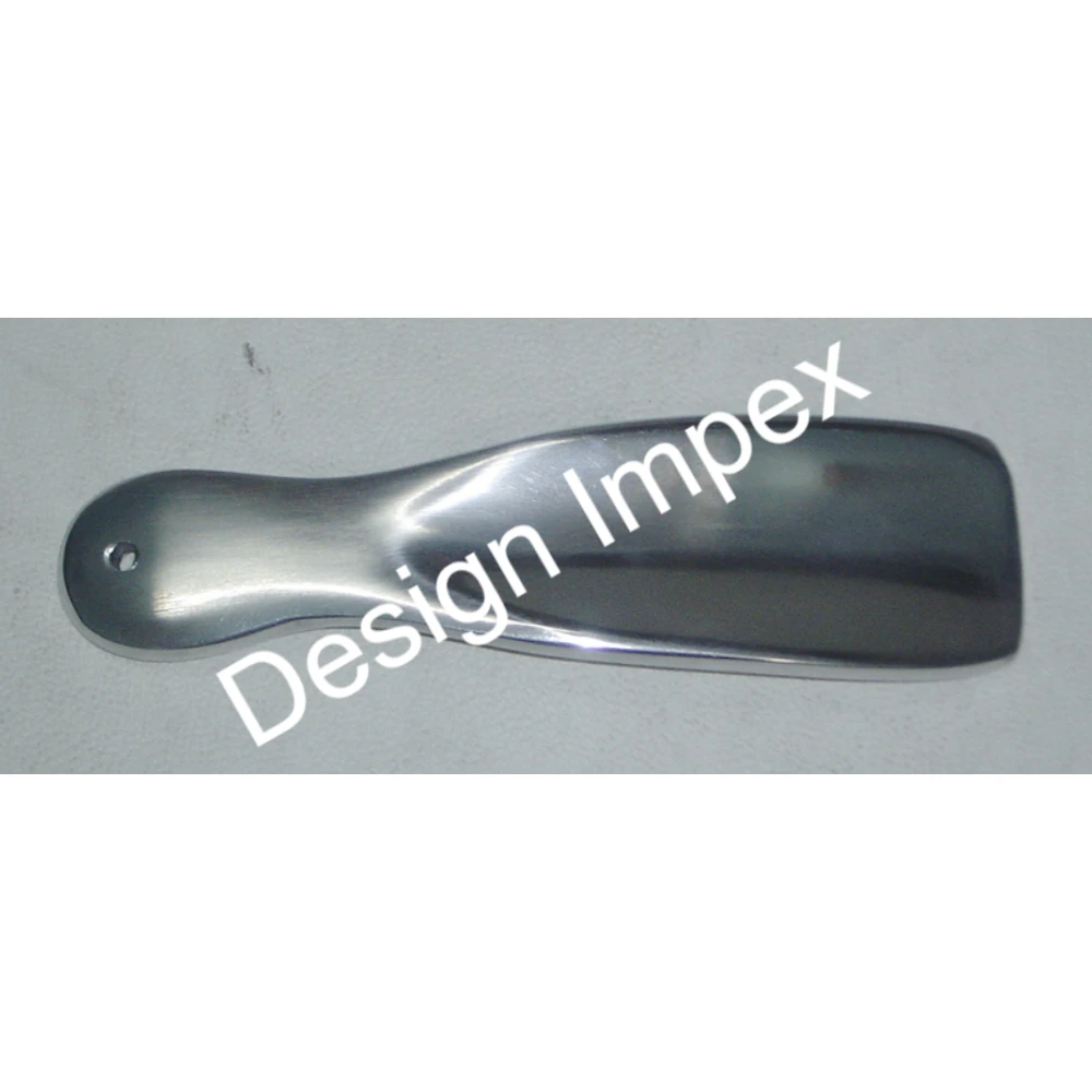 Lightweight Cast Aluminium Shoehorn Hot selling Metal Shoe Horn And Stick Household footwear Adjusting Useful Unique Shoe Lifter