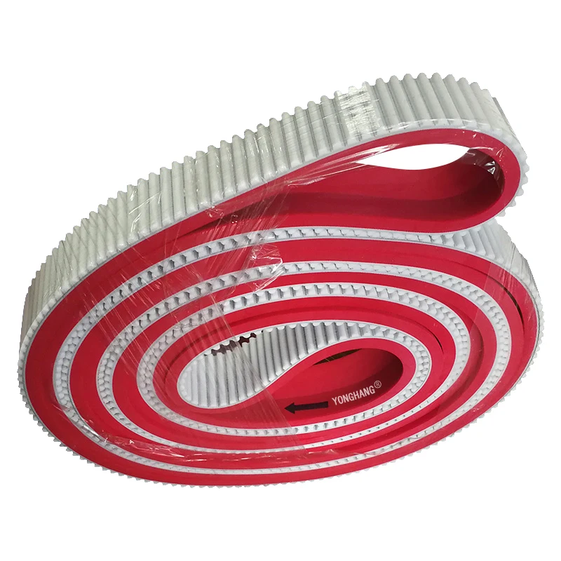 wholesale T AT HTD type PU and Rubber belt for food industry and package industry seamless and openPU timing belt