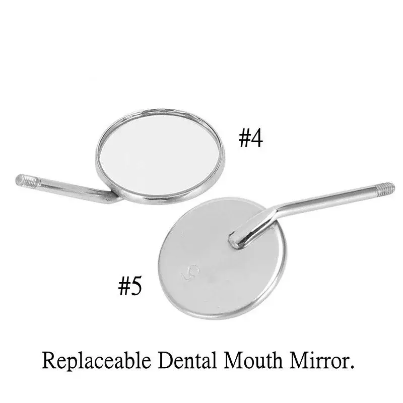 Стоматологические зеркала для рта из нержавеющей стали исследования стекла