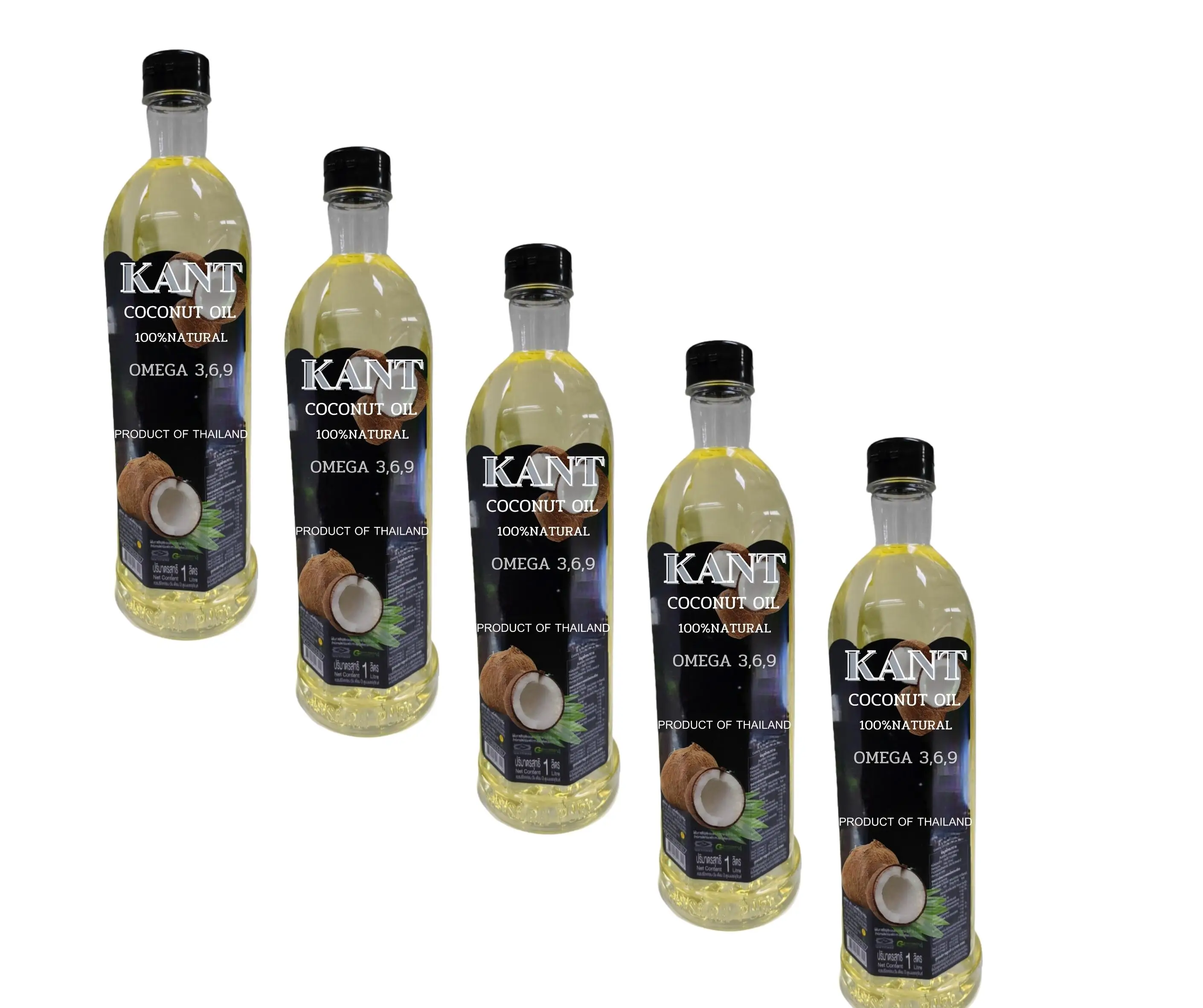 KANT Coconut Oil Can Use For Both Cooking And Cosmetics Premium Quality From Thailand Organic fram OEM GMO free BOX fruit bulk