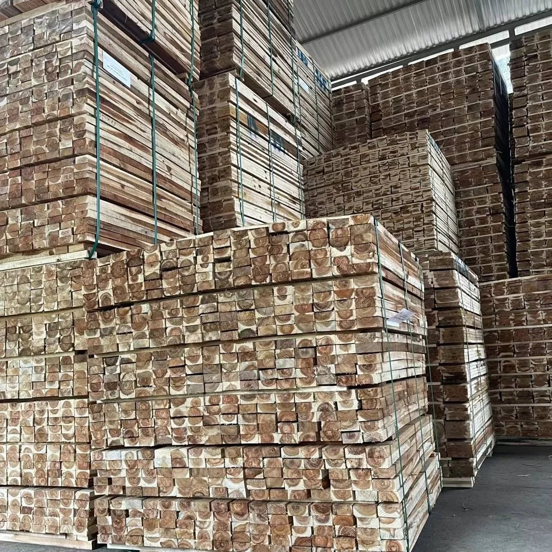 Fresh Acacia Pallets Timber FOR Korea Market