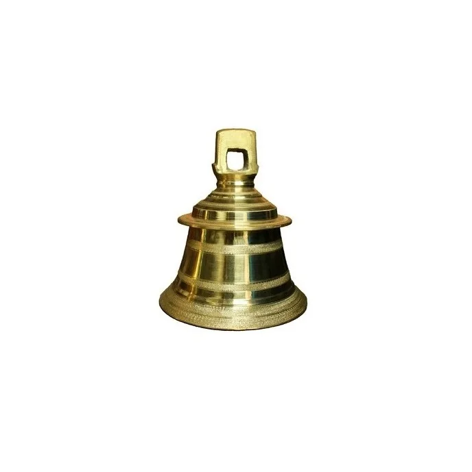 Best seller small brass hanging bell for sale multipurpose brass wind chime bell for church Indian style