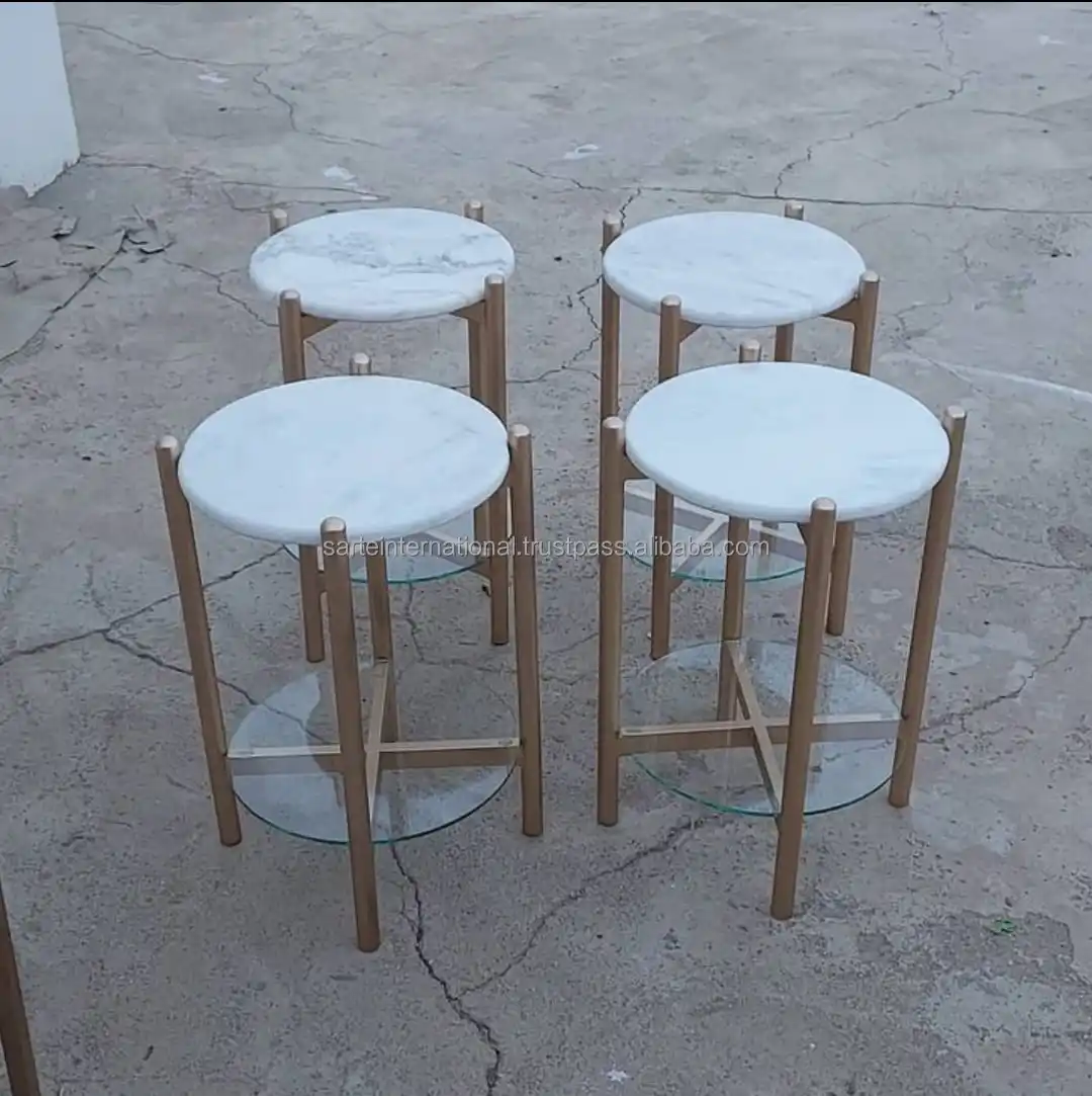 Luxury Dining and Coffee Tables Elegant Dining Sets Metal Bases Console Tables and Unique Centerpieces for Home and Weddings